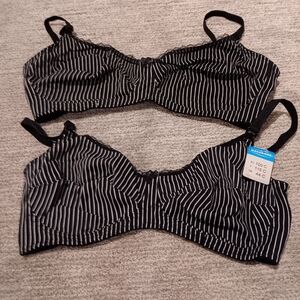 Black & White Bursing Bras